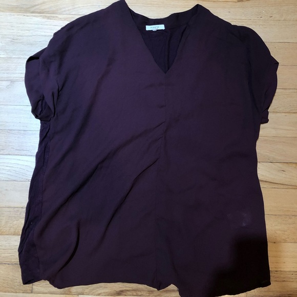 Purple short sleeve top - Picture 2 of 4